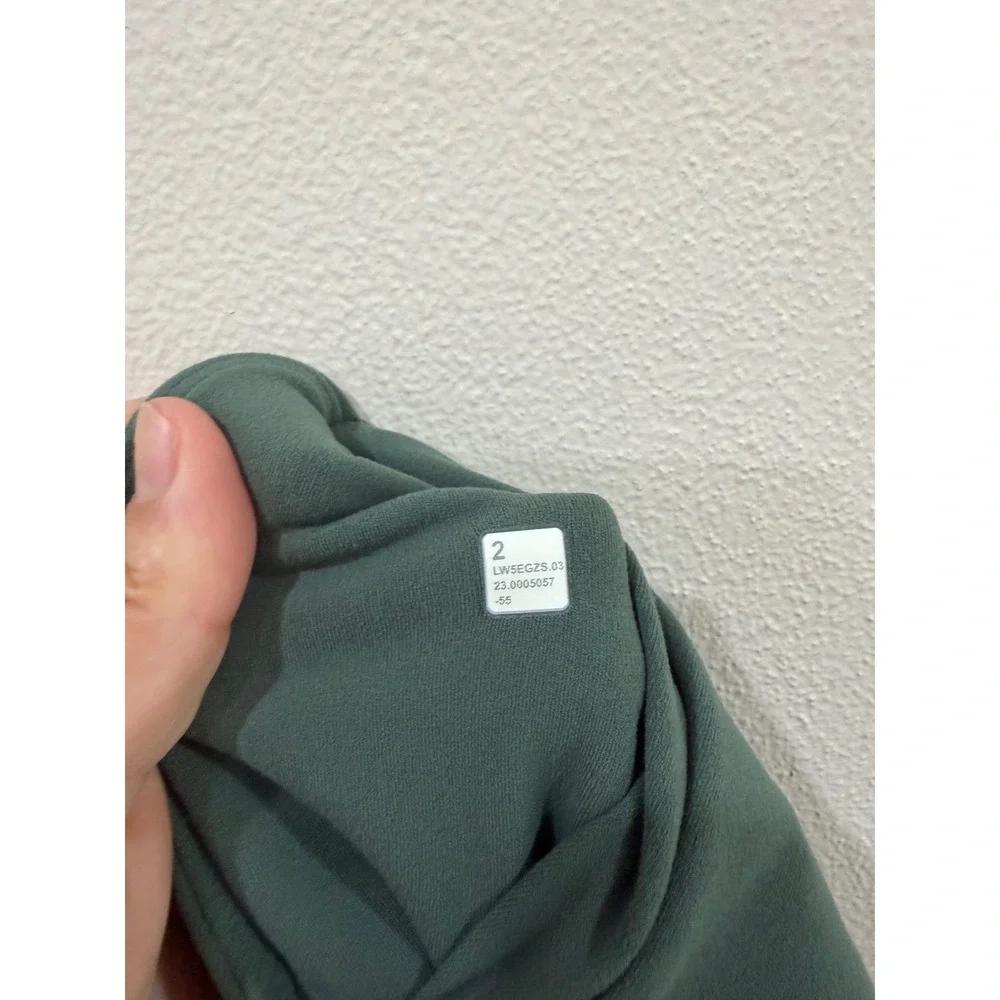 Lululemon Align High-Rise Wide-Leg Pant Forest Green Nulu Pockets LW5EGZS 2